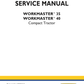 Manual de Servicios Tractor Compacto New Holland 35, 40