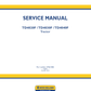 Manual de Servicios Tractor New Holland TD4020F, TD4030F, TD4040F
