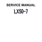 Manual de Servicio y Reparación Cargador Hitachi LX50-7