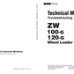 Manual de Solución de Problemas Cargador Hitachi ZW 100G -120G