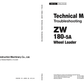 Manual de Solucion de Problemas Cargador Hitachi ZW 180-5A