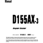 Manual de Taller Bulldozer Komatsu D155AX-3 Super Dozer