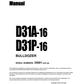 Manual de Taller Bulldozer Komatsu D31A-16 , D31P-16 S.N 25001-UP