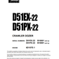 Manual de Taller Bulldozer Komatsu D51EX-22 , D51PX-22 Bulldozer S.N B10001-y arriba