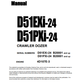 Manual de Taller Bulldozer Komatsu D51EXi-24 , D51PXi-24 Bulldozer S.N B20001-y arriba