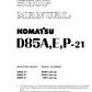 Manual de Taller Topadora Komatsu D85A-21, D85E-21, D85P-21