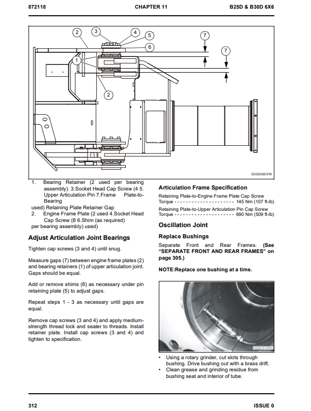 Manual de Taller Camión Articulado Hitachi AH250D, AH300D