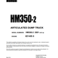 Manual de Taller Camión Japones Komatsu HM350-2  S.N 2001-UP