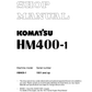Manual de Taller Camión Japones Komatsu HM400-1  S.N 1001-UP