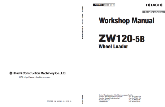 Manual de Taller Cargador Hitachi ZW120-5B