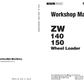 Manual de Taller Cargador Hitachi ZW140 ZW150