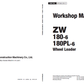 Manual de Taller Cargador Hitachi ZW180-6 ZW180PL-6