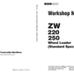 Manual de Taller Cargador Hitachi ZW220 ZW250