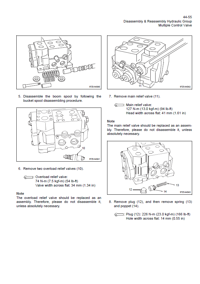 Manual de Taller Cargador Hitachi ZW370-G