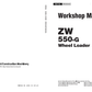 Manual de Taller Cargador Hitachi ZW550-G
