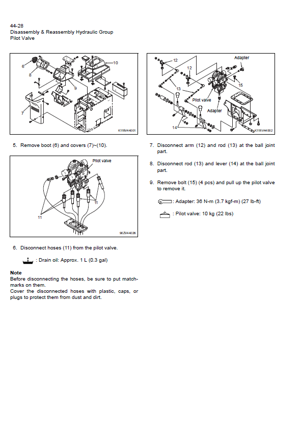 Manual de Taller Cargador Hitachi ZW550-G