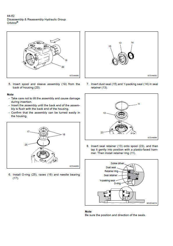 Manual de Taller Cargador Hitachi ZW550