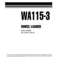 Manual de Taller Cargador Komatsu WA115-3 - WA115H30051