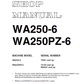 Manual de Taller Cargador Komatsu WA250-6 - 75001, WA250PZ-6 - 75160, H00051