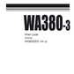 Manual de Taller Cargador Komatsu WA380-3 - WA380H20051