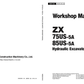 Manual de Taller Excavadora Hidráulica Hitachi ZX 75US-5A 85US-5A