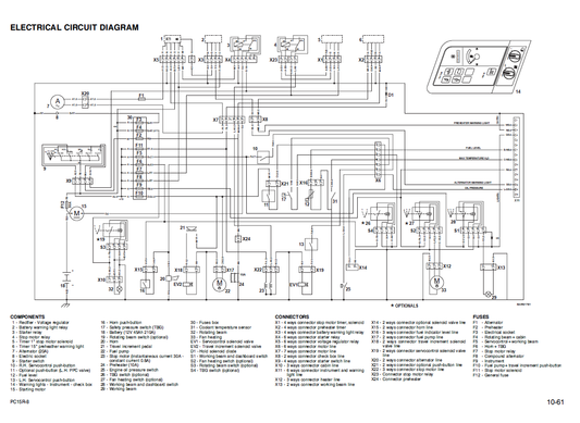 Manual de Taller Excavadora Hidraúlica Komatsu PC15R-8 - F21803
