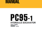 Manual de Taller Excavadora Hidraúlica Komatsu PC95-1 - 5000007
