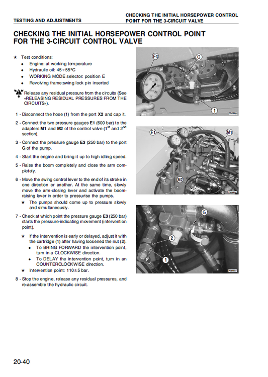 Manual de Taller Excavadora Hidraúlica Komatsu PC95-1 - 5000007
