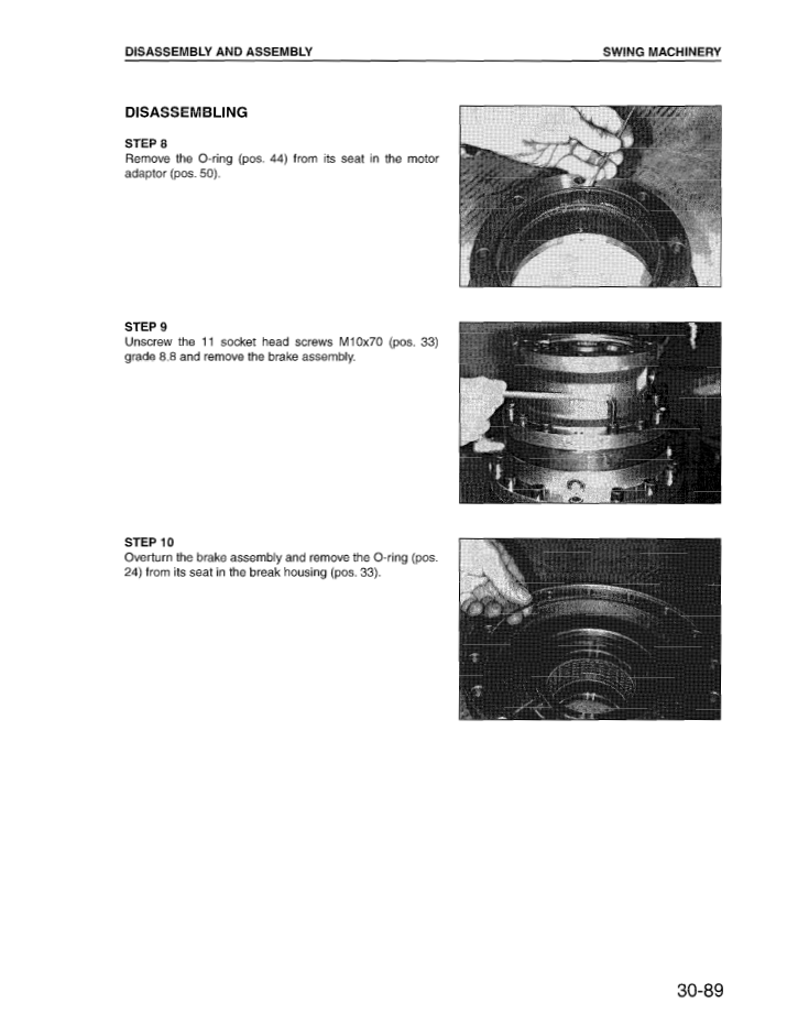 Manual de Taller Excavadora Hidraúlica Komatsu PW170ES-6K - K30001