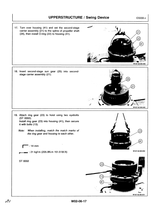 Manual de Taller Excavadora Hitachi EX200-2