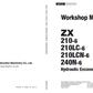 Manual de Taller Excavadora Hitachi Serie ZX210-6 y ZX240N-6