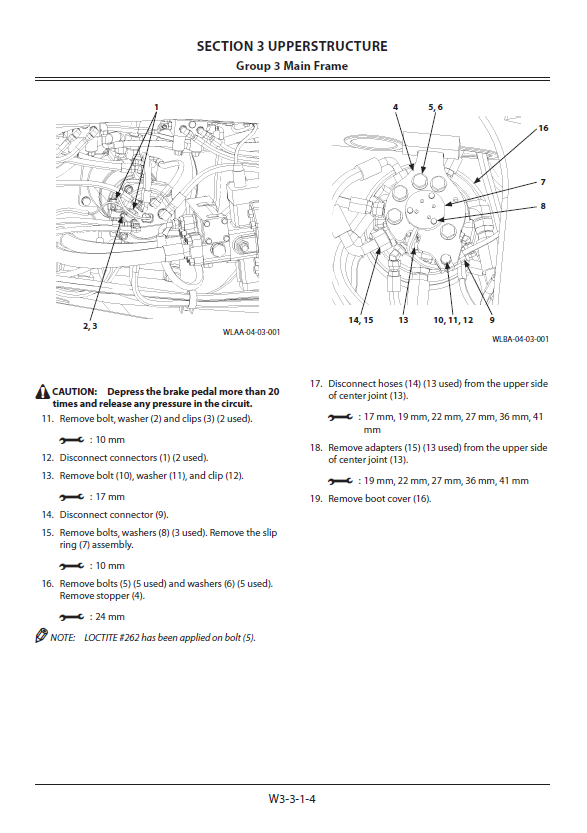 Manual de Taller Excavadora Hitachi ZX140W-5B