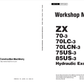 Manual de Taller Excavadora Hitachi ZX70-3, ZX70LC-3, ZX70LCN-3, ZX75US-3, ZX85US-3