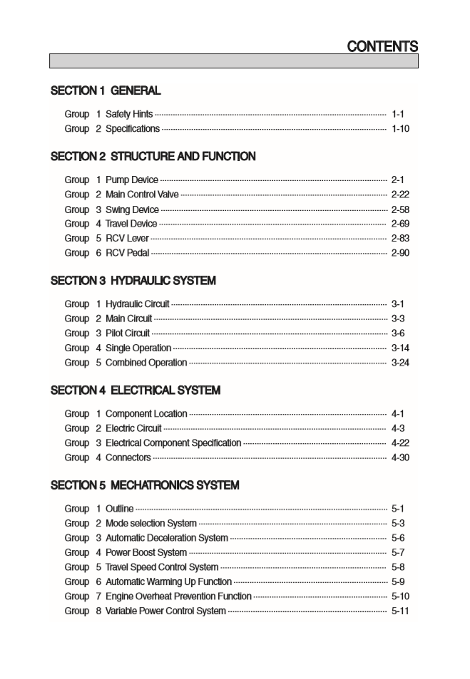 Manual de Taller Excavadora Hyundai HX300LT3