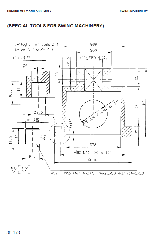Manual de Taller Excavadora Komatsu PC150-6K, PC150LC-6K - K32001, K34001