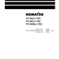 Manual de Taller Excavadora Komatsu PC160LC-7E0, PC180LC-7E0, PC180NLC-7E0 - K45001