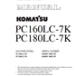 Manual de Taller Excavadora Komatsu PC160LC-7K, PC180LC-7K - K40001