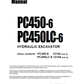 Manual de Taller Excavadora Komatsu PC450-6, PC450LC-6 - 12144