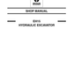 Manual de Taller Excavadora New Holland EH15