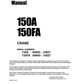 Manual de Taller Grúa Komatsu 150A 150FA