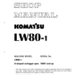 Manual de Taller Grúa Komatsu LW80-1