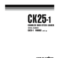 Manual de Taller Minicargador Komatsu CK25-1