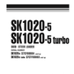 Manual de Taller Minicargador Komatsu SK1020-5, SK1020-5 Turbo
