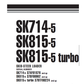 Manual de Taller Minicargador Komatsu SK714-5, SK815-5, SK815-5 Turbo