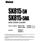 Manual de Taller Minicargador Komatsu SK815-5N, SK815-5NA