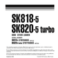Manual de Taller Minicargador Komatsu SK818-5, SK820-5 Turbo