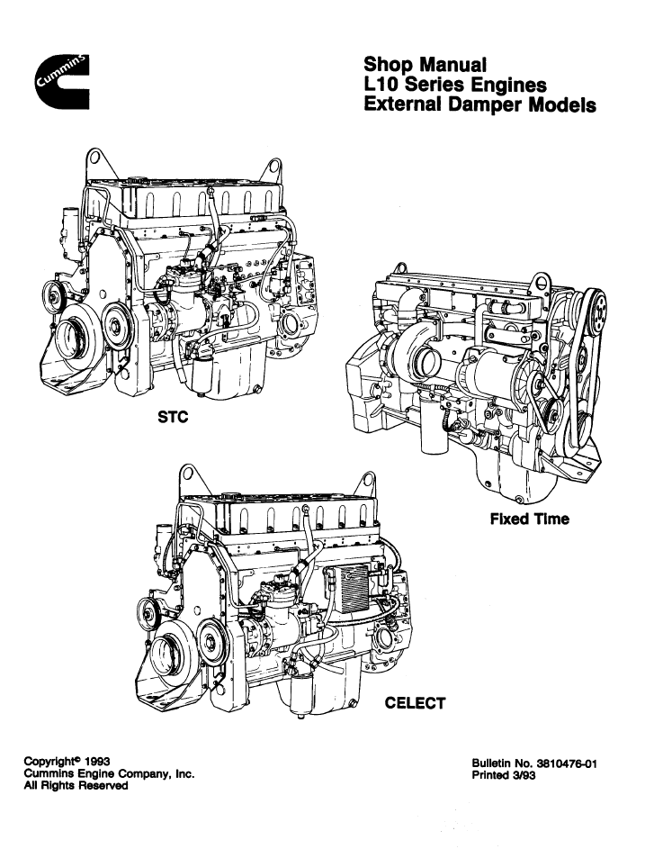 Manual de Taller Motor Cummins L10