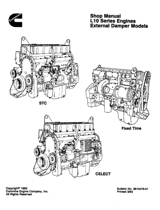 Manual de Taller Motor Cummins L10