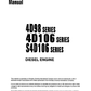 Manual de Taller Motor Diesel Komatsu 4D98 Series, 4D106 Series, S4D106 Series