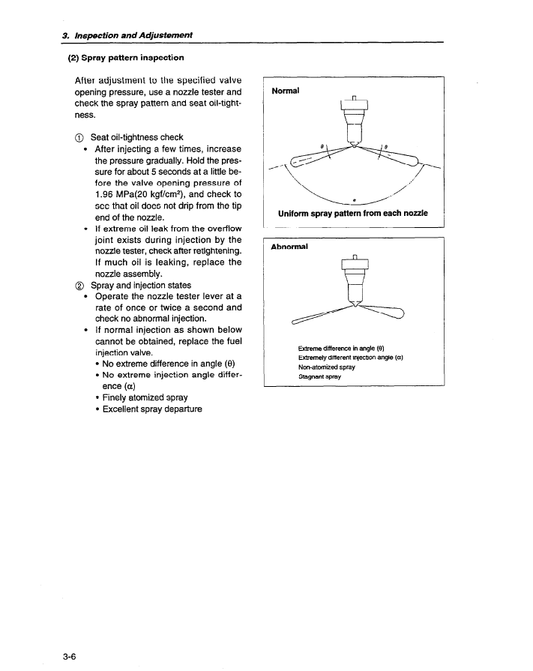 Manual de Taller Motor Diesel Komatsu 4D98 Series, 4D106 Series, S4D106 Series